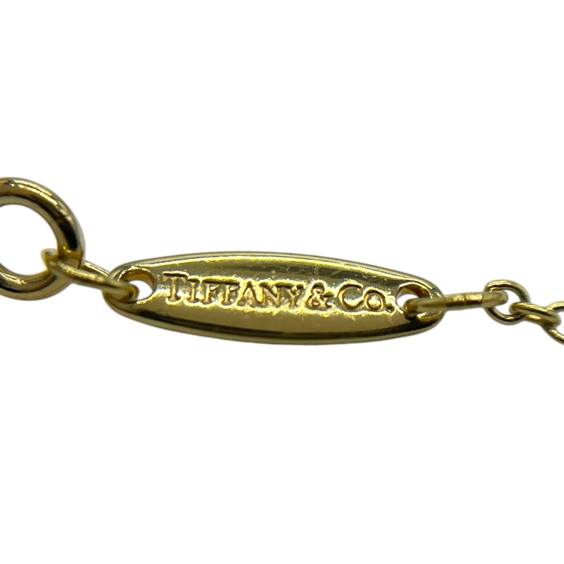 ティファニー TIFFANY＆CO バイザヤードネックレス ゴールド Au750/ダイヤモンド ジュエリー