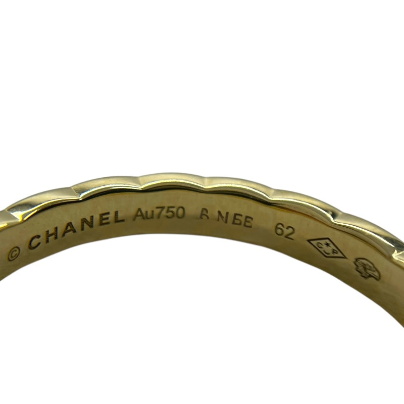 シャネル CHANEL ココクラッシュリング スモール ゴールド Au750 ジュエリー
