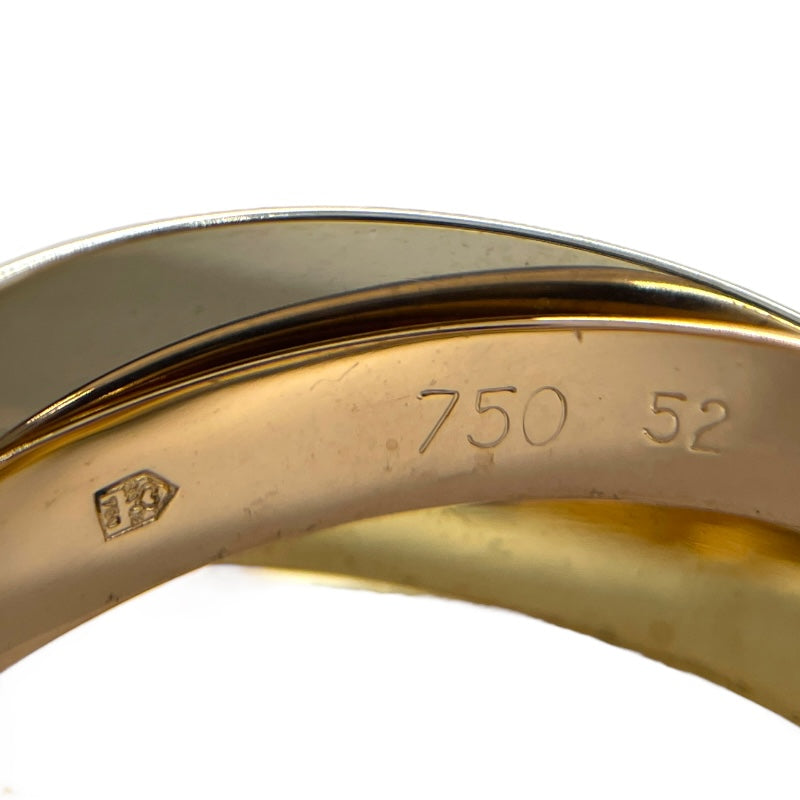 カルティエ Cartier トリニティリング ピンクゴールド×ホワイトゴールド×ゴールド 750 ジュエリー