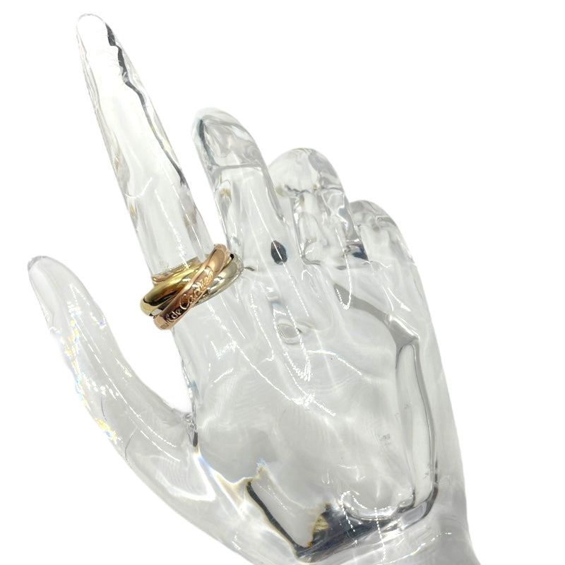 カルティエ Cartier トリニティリング ピンクゴールド×ホワイトゴールド×ゴールド 750 ジュエリー