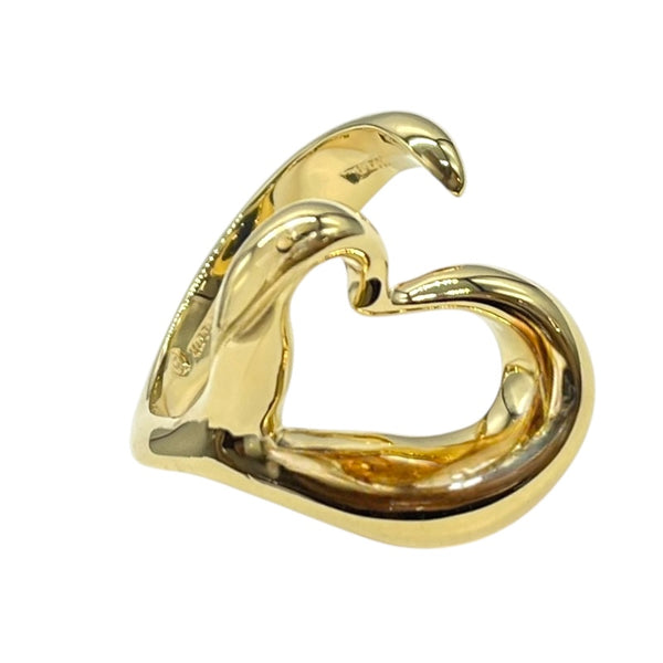 ティファニー TIFFANY＆CO オープンハートリング ゴールド 18K ジュエリー