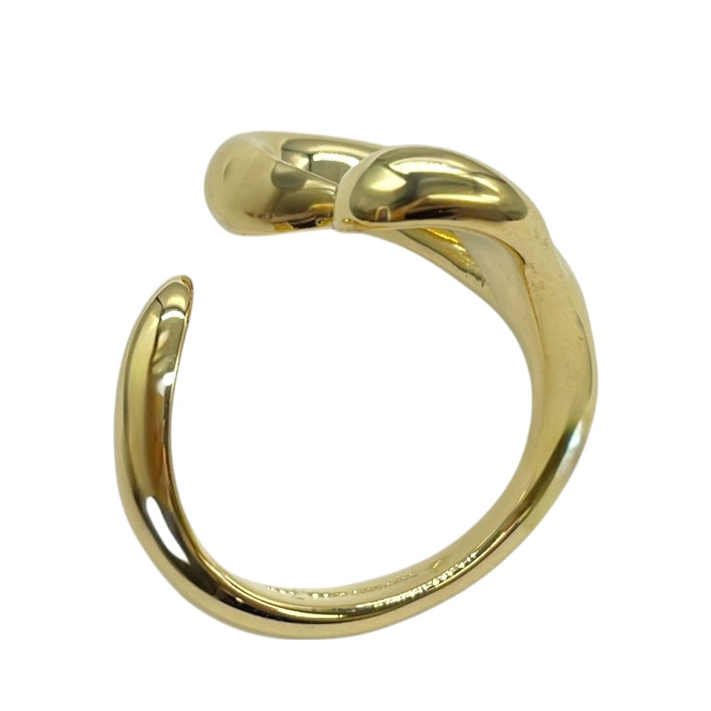 ティファニー TIFFANY＆CO オープンハートリング ゴールド 18K ジュエリー