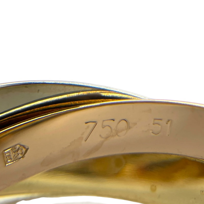 カルティエ Cartier トリニティリング ピンクゴールド×ホワイトゴールド×ゴールド 750 ジュエリー