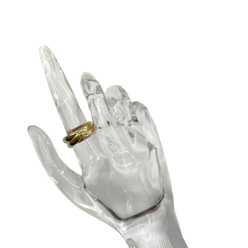 カルティエ Cartier トリニティリング ピンクゴールド×ホワイトゴールド×ゴールド 750 ジュエリー