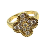 ヴァンクリーフ＆アーペル Van Cleef & Arpels ヴィンテージアルハンブラダイヤリング ゴールド 750/ダイヤモンド ジュエリー