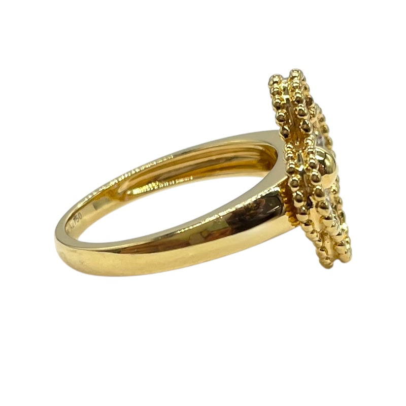 ヴァンクリーフ＆アーペル Van Cleef & Arpels ヴィンテージアルハンブラダイヤリング ゴールド 750/ダイヤモンド ジュエリー