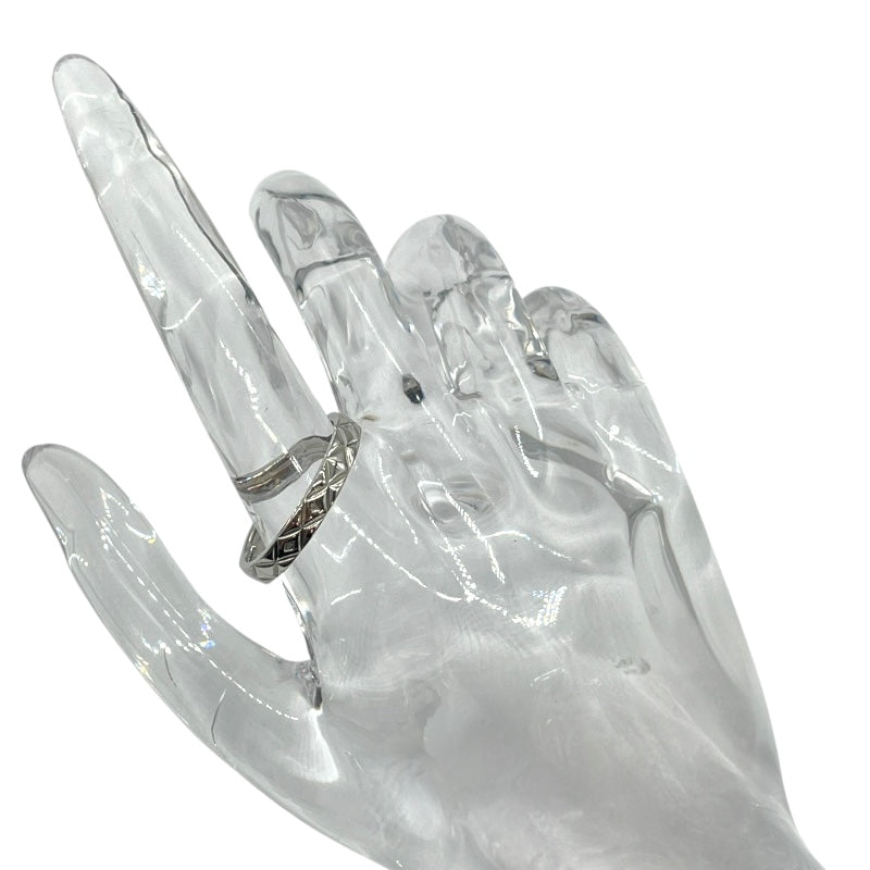 シャネル CHANEL ココクラッシュリング スモール プラチナ Pt950