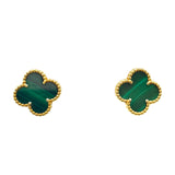 ヴァンクリーフ＆アーペル Van Cleef & Arpels ヴィンテージアルハンブラピアス ゴールド 750/マラカイト ジュエリー