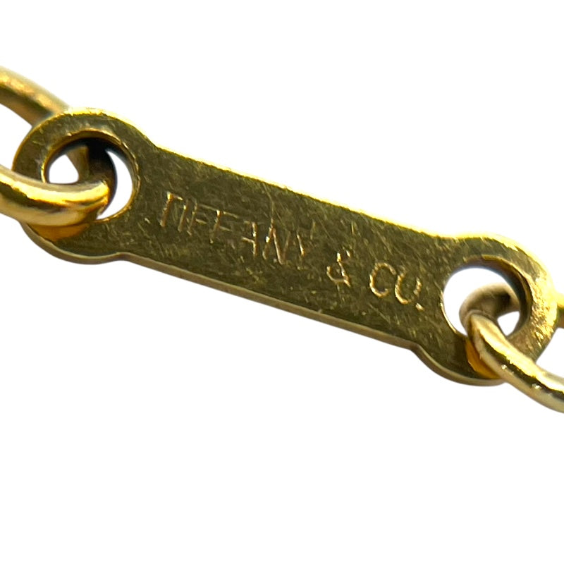 ティファニー TIFFANY＆CO ビーンネックレス ゴールド 750/K18 ジュエリー