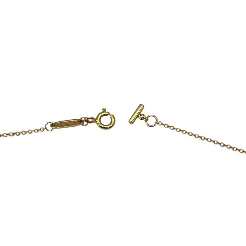 ティファニー TIFFANY＆CO Tスマイル ネックレスミニ ゴールド Au750
