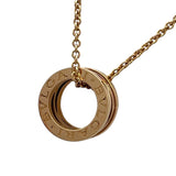 ブルガリ BVLGARI ビーゼロワンレジェンドネックレス ピンクゴールド 750/セラミック ジュエリー