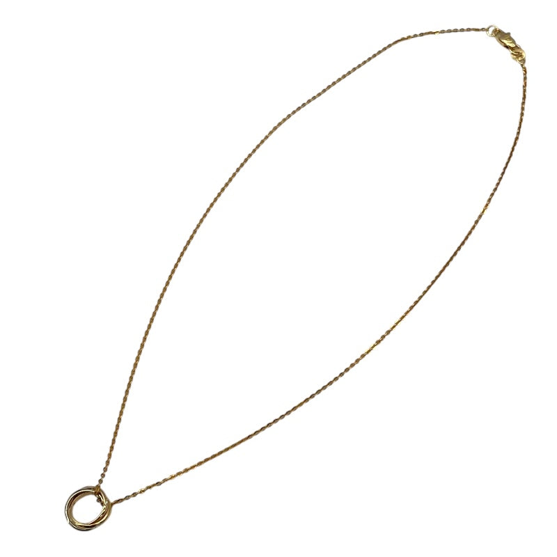カルティエ Cartier ベビートリニティダイヤネックレス マルチカラー 750/ダイヤモンド ジュエリー