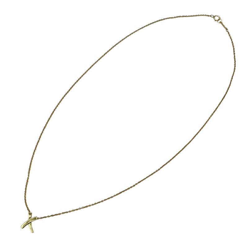 ティファニー TIFFANY＆CO キス ネックレス ゴールド 750 ジュエリー