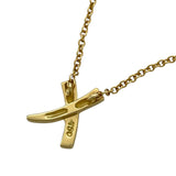 ティファニー TIFFANY＆CO キス ネックレス ゴールド 750 ジュエリー