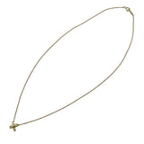 ティファニー TIFFANY＆CO クロスステッチネックレス ゴールド 750 ジュエリー