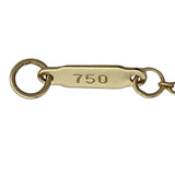 ティファニー TIFFANY＆CO クロスステッチネックレス ゴールド 750 ジュエリー