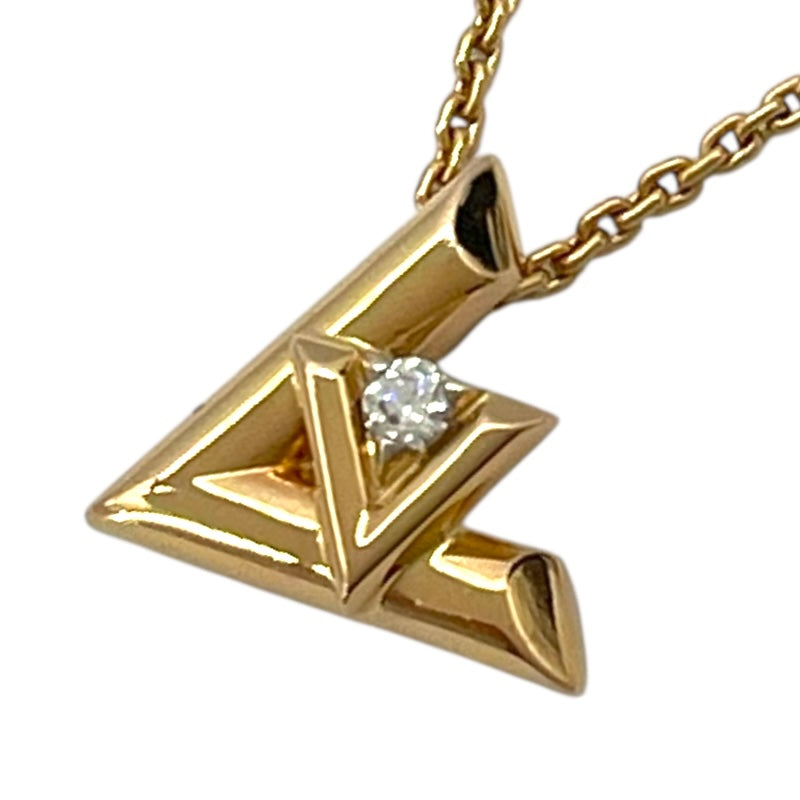 ルイ・ヴィトン LOUIS VUITTON パンダンティフ ヴォルトワン ネックレスPM ゴールド 750 ジュエリー