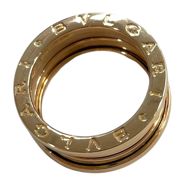 ブルガリ BVLGARI ビーゼロワンリング3バンド(S) ピンクゴールド 750PG ジュエリー