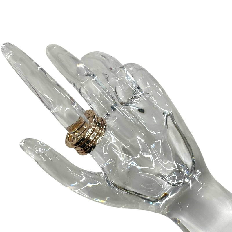 ブルガリ BVLGARI ビーゼロワンリング3バンド(S) ピンクゴールド 750PG ジュエリー