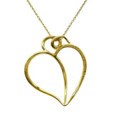 ティファニー TIFFANY＆CO アップルリーフハートネックレス ゴールド 18K/750 ジュエリー