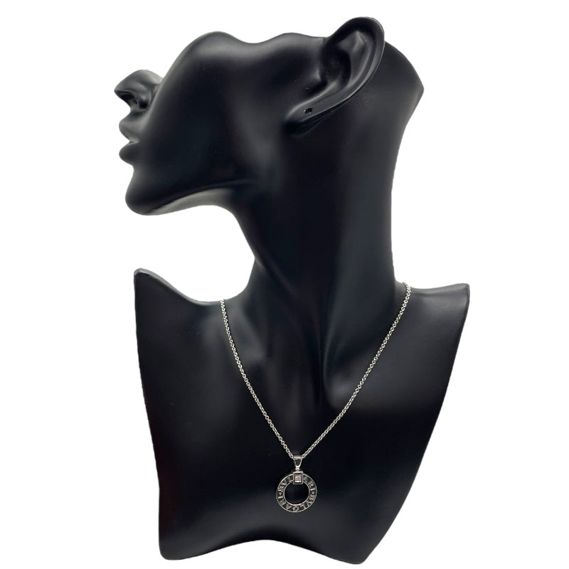 ブルガリ BVLGARI ブルガリブルガリ1Pダイヤネックレス ホワイトゴールド 750/ダイヤモンド ジュエリー