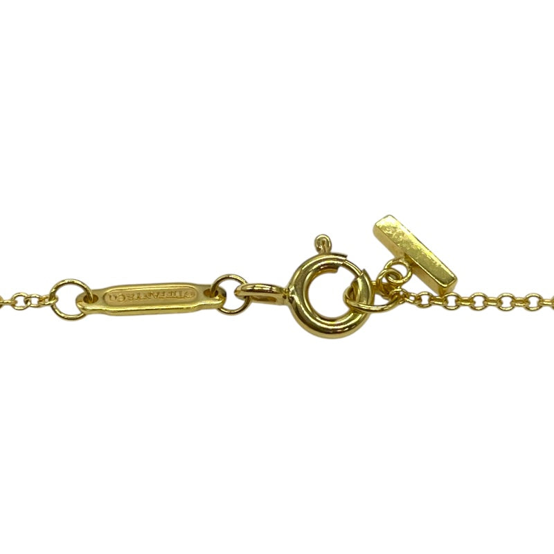 ティファニー TIFFANY＆CO Tスマイルネックレススモール ゴールド Au750 ジュエリー
