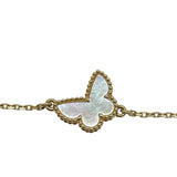 ヴァンクリーフ＆アーペル Van Cleef & Arpels スウィートパピヨンブレス ゴールド Au750/マザーオブパール ジュエリー
