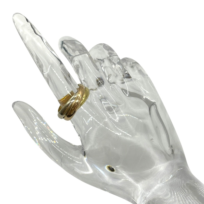 カルティエ Cartier トリニティリング ピンクゴールド×ホワイトゴールド×ゴールド 750 ジュエリー