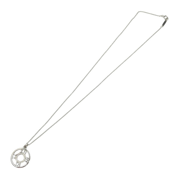 ティファニー TIFFANY＆CO アトラスメダリオンネックレス ホワイトゴールド 750/ダイヤモンド ジュエリー