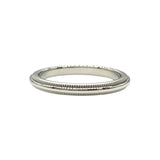 ティファニー TIFFANY＆CO ミルグレインリング プラチナ Pt950 ジュエリー
