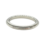 ティファニー TIFFANY＆CO ミルグレインリング プラチナ Pt950 ジュエリー
