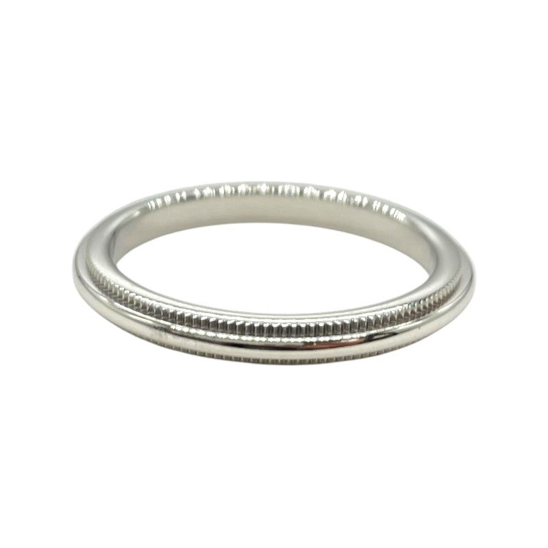 ティファニー TIFFANY＆CO ミルグレインリング プラチナ Pt950 ジュエリー