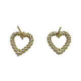 ティファニー TIFFANY＆CO ハートピアス ゴールド 750 ジュエリー