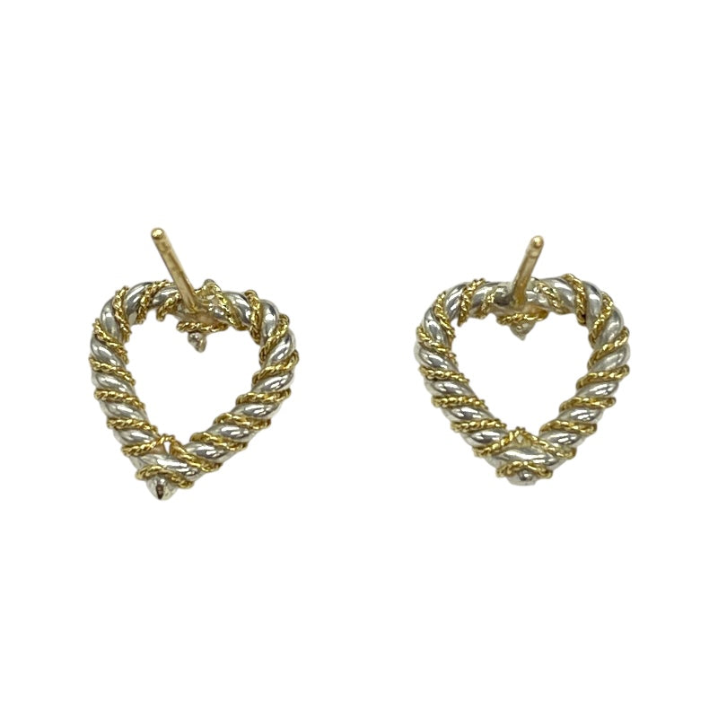 ティファニー TIFFANY＆CO ハートピアス ゴールド 750