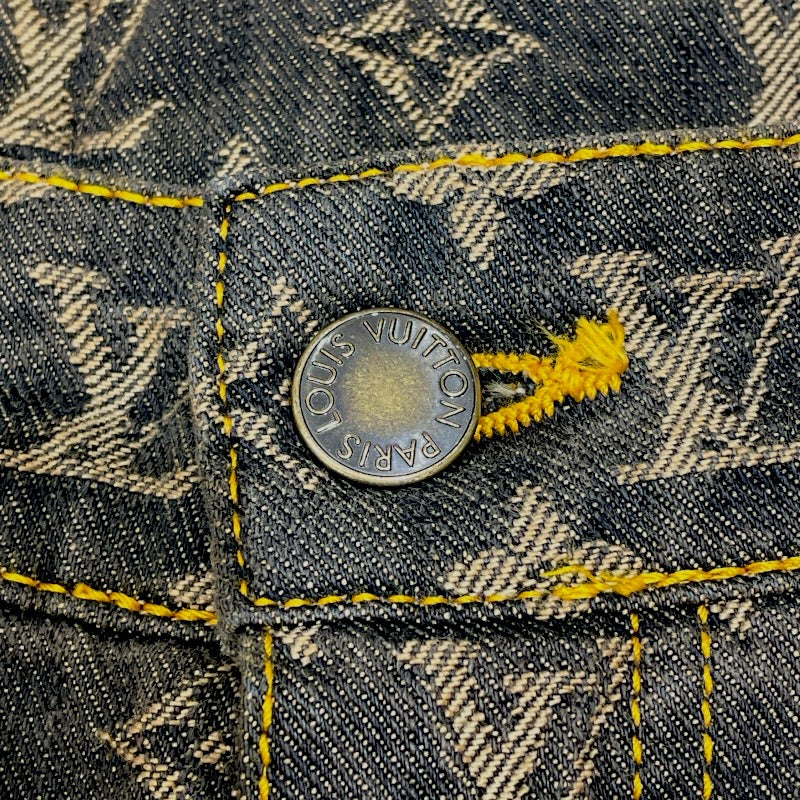 ルイ・ヴィトン LOUIS VUITTON モノグラム総柄デニムパンツ WHPA10CF7