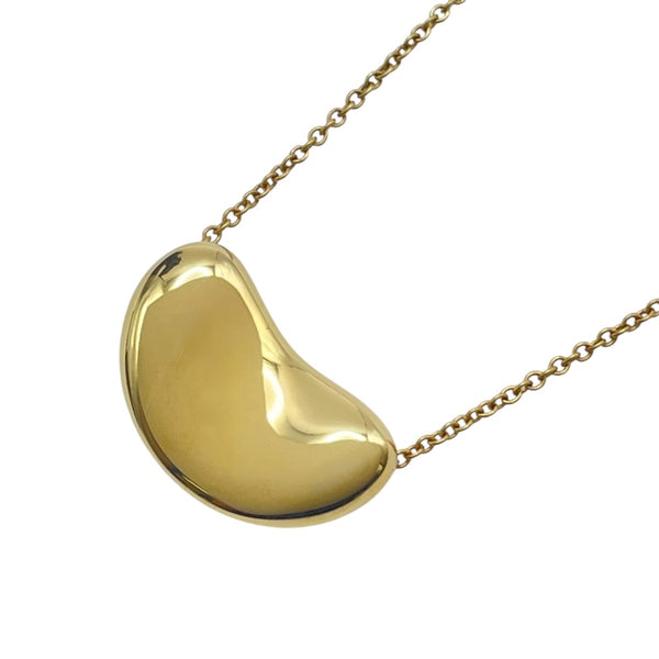 ティファニー TIFFANY＆CO ビーンズネックレス ゴールド K18YG ジュエリー