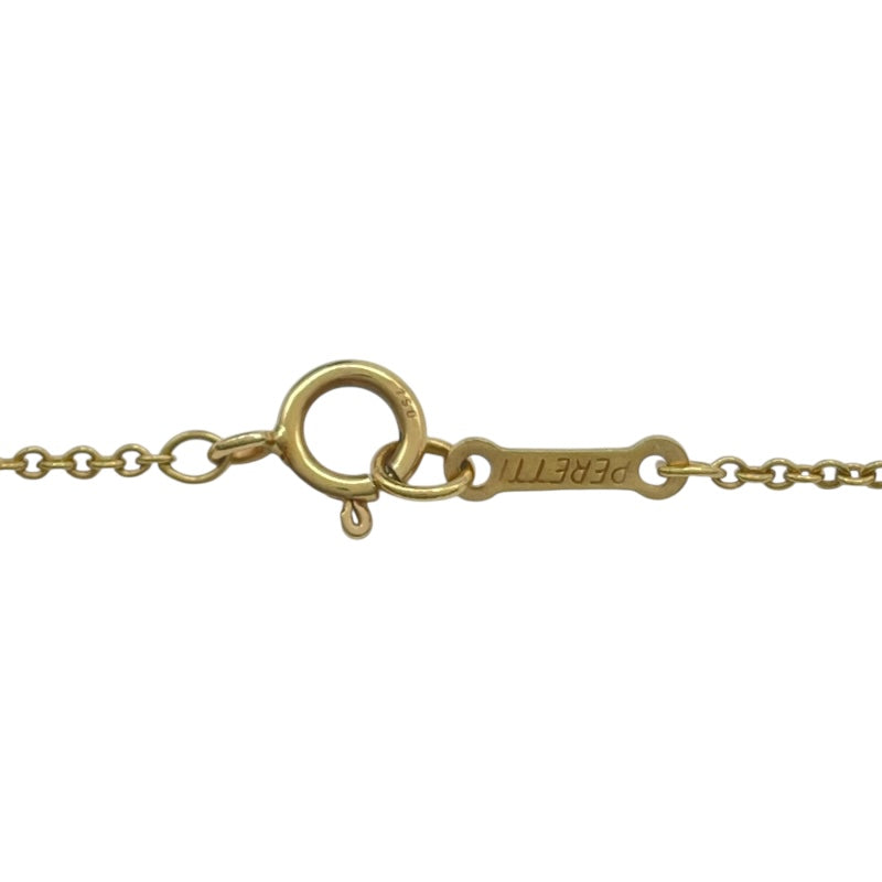 ティファニー TIFFANY＆CO ビーンズネックレス ゴールド K18YG ジュエリー