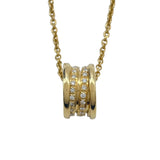ブルガリ BVLGARI ビーゼロワンネックレス ゴールド 750 ダイヤモンド ジュエリー