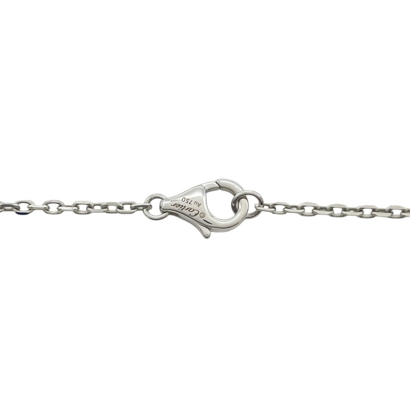 カルティエ Cartier ラブサークルネックレスフルダイヤ ホワイトゴールド Au750 ダイヤモンド ジュエリー