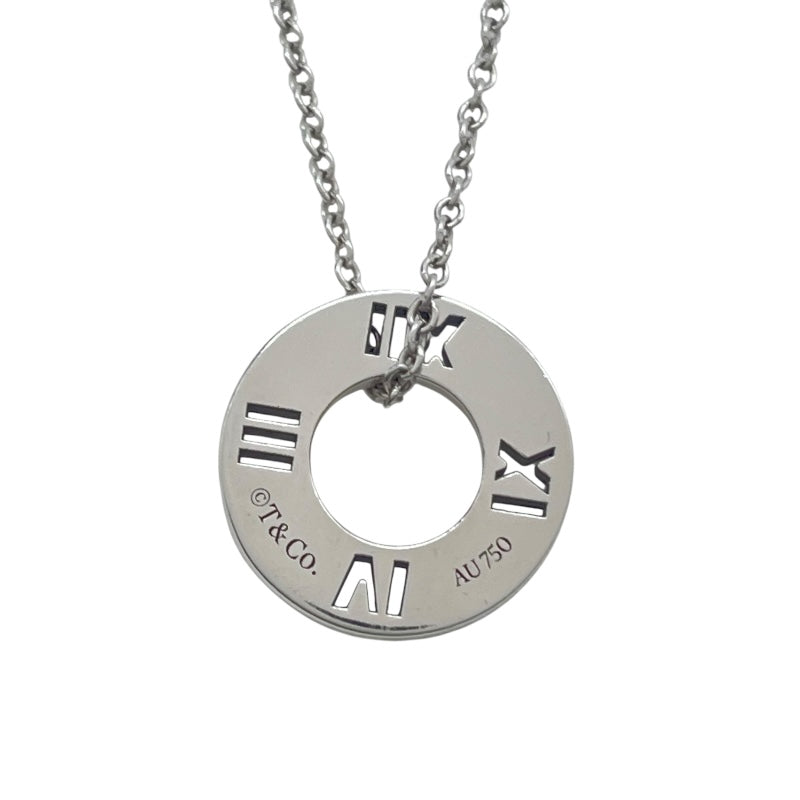 ティファニー TIFFANY＆CO ピアスドアトラスダイヤネックレス ホワイトゴールド K18WG ジュエリー