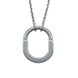 ティファニー TIFFANY＆CO ロックネックレススモール ホワイトゴールド K18WG ジュエリー