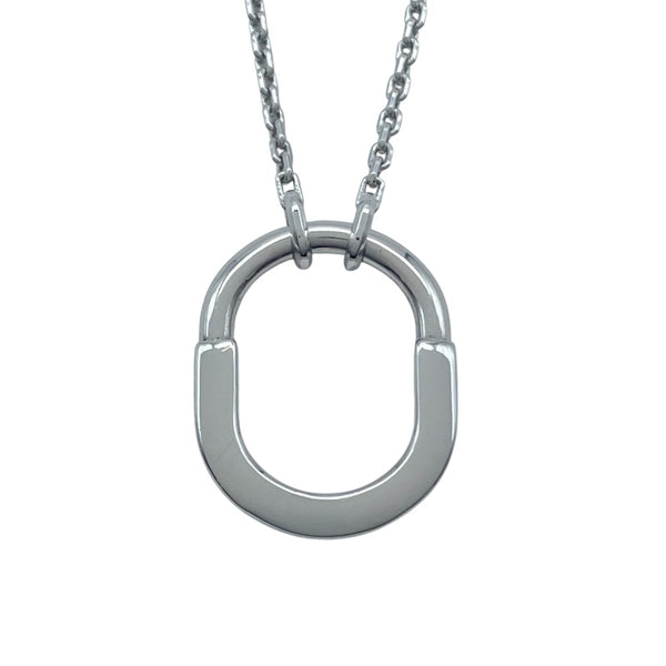 ティファニー TIFFANY＆CO ロックネックレススモール ホワイトゴールド K18WG ジュエリー