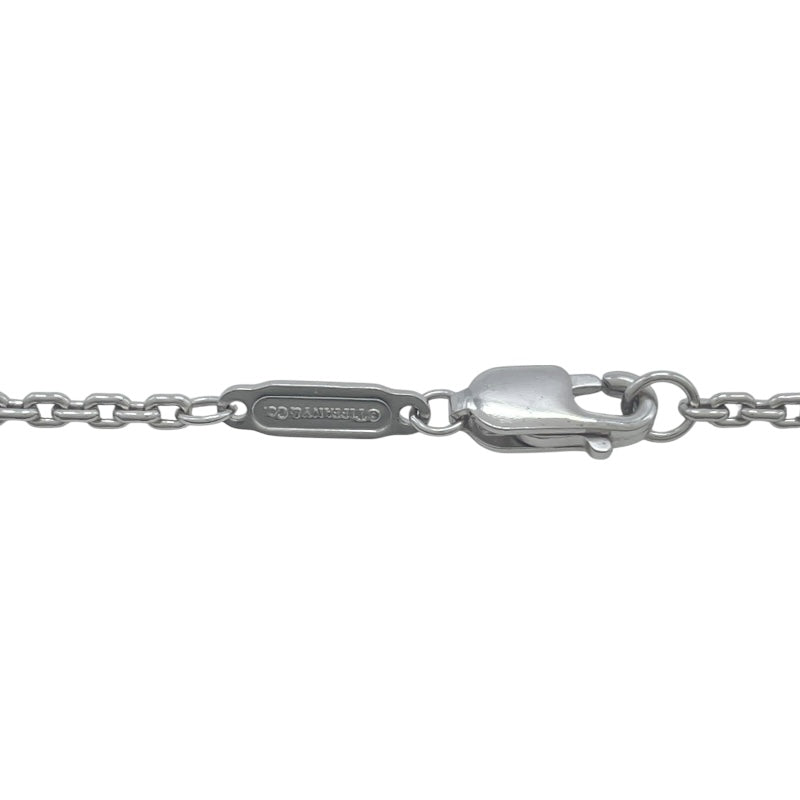 ティファニー TIFFANY＆CO ロックネックレススモール ホワイトゴールド K18WG ジュエリー