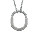 ティファニー TIFFANY＆CO ロックネックレススモール ホワイトゴールド K18WG ジュエリー
