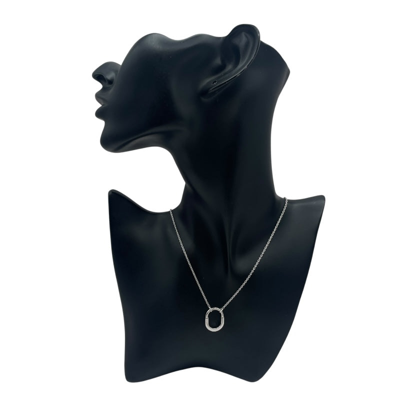 ティファニー TIFFANY＆CO ロックネックレススモール ホワイトゴールド K18WG ジュエリー
