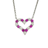 ティファニー TIFFANY＆CO センチメンタルハートネックレス プラチナ Pt950 ジュエリー