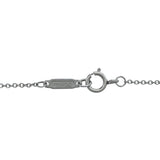 ティファニー TIFFANY＆CO センチメンタルハートネックレス プラチナ Pt950 ジュエリー