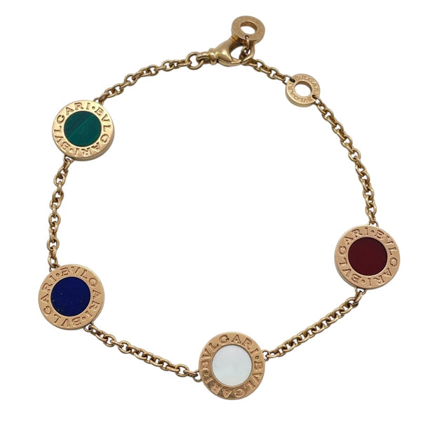 ブルガリ BVLGARI ブルガリブルガリブレス ピンクゴールド K18PG ジュエリー