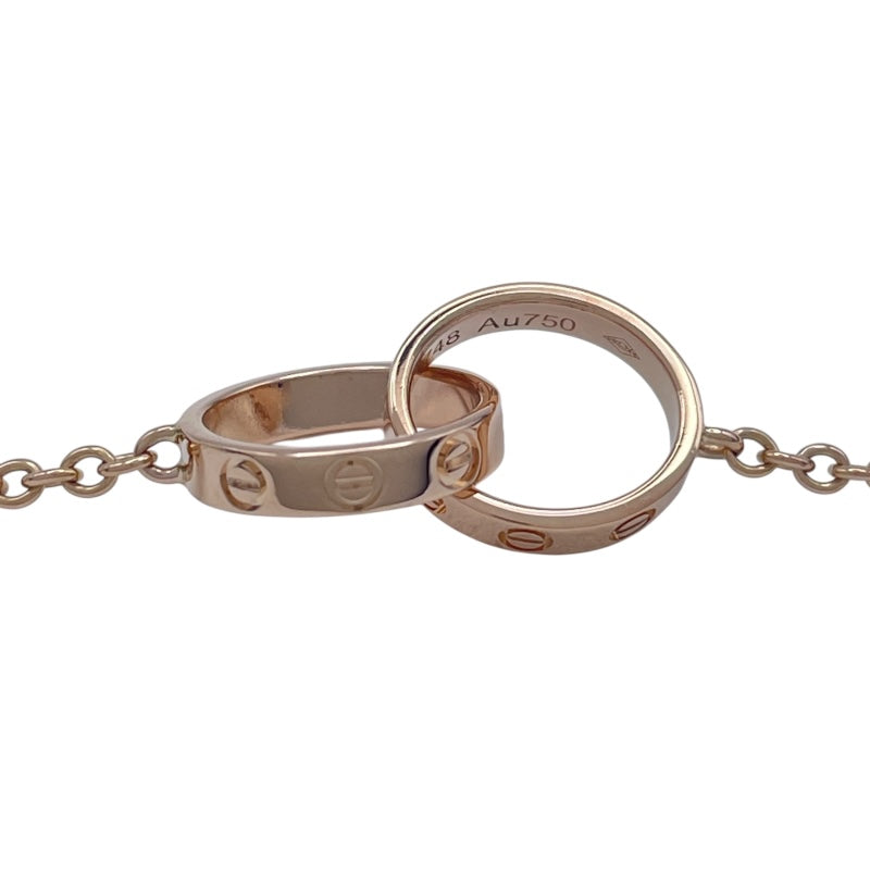 カルティエ Cartier ベビーラブブレス ピンクゴールド Au750 ジュエリー