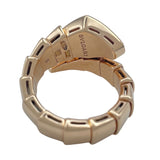 ブルガリ BVLGARI セルペンティヴァイパーリング ピンクゴールド 750 ダイヤモンド ジュエリー